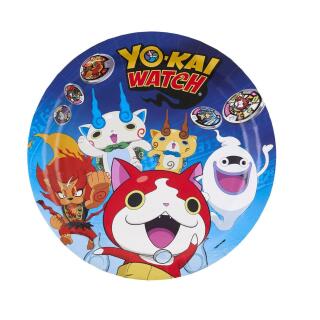 Yo-kai Watch - 8 Teller - Pappteller 23 cm