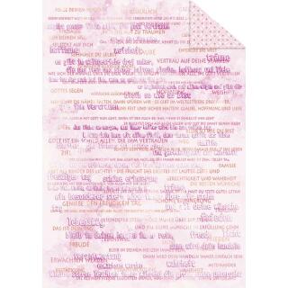 Ursus Fotokarton "Heavenly Signs" (02) 300 g/m² DIN A4 - 1 Blatt