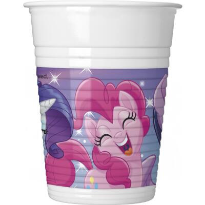 My little Pony and Friends -  2018 (procos) Becher, Plastik, 8 Stück