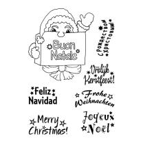 Efco (132) clear stamps Stempel Set - Weihnachten