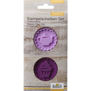 Ø 5 cm 2er Set CupCake & Teekanne