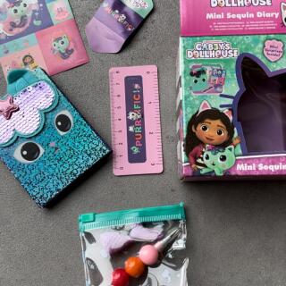 Mini Sequin Diary Set