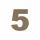 Zahl 5