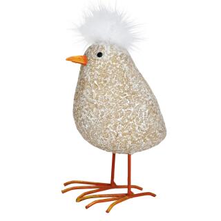 Vogel schaut nach vorn
