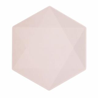 Teller hexagonal 26,1 x 22,6 cm
