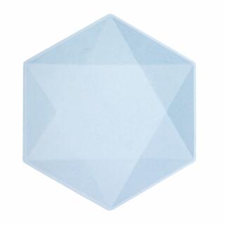 Teller hexagonal 26,1 x 22,6 cm