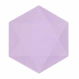 Teller hexagonal 26,1 x 22,6 cm